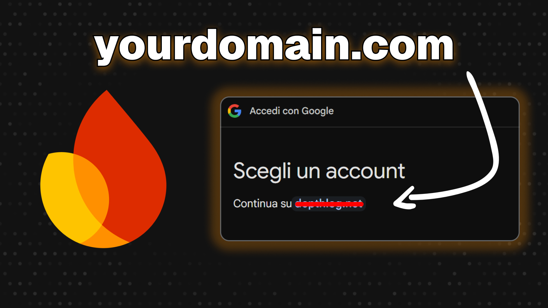 How to set a custom domain in Firebase Auth